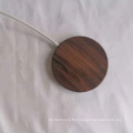 15 Watts Magnetic Bamboo Wood Material Wireless Charger For Iphone 12 Mini Pro